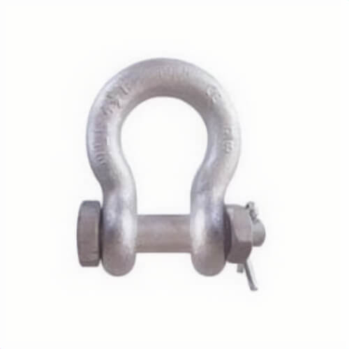 CM® M851G Super Strong Anchor Shackle, 4.5 ton Load, 5/8 in, 3/4 in dia Bolt/Nut/Cotter Pin, Galvanized