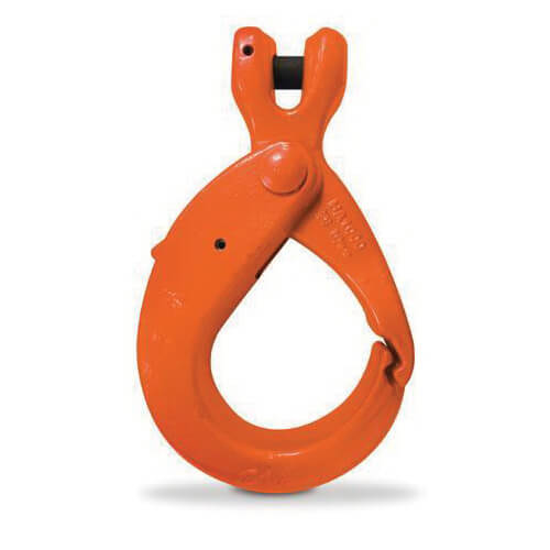 CM® M616020 Self-Locking Latchlok® Eye Hook, 5/8 in Chain, 22600 lb WLL, Grade 100