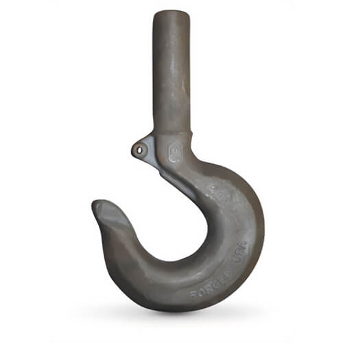 CM® M1303AV Shank Hook, Grade 80, 0.79 in Max Shank dia, 0.79 in Latch Hole, 1-1/2 ton Working Load Limit