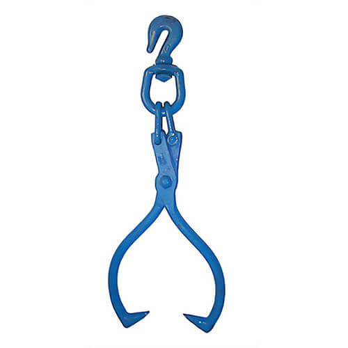 CM® 42314 Skidding Tong with Swivel Grab, 4 in Material, 3/8 in Hook, 4 in to 20 in Opening, 3 pk