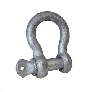 CM® M685G Super Strong Anchor Shackle, Galvanized Screw Pin, 24 ton Working Load Limit, 1-5/8 in