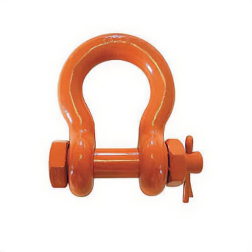 CM® M853 Super Strong Anchor Shackle, 8.5 ton Load, 7/8 in, 1 in dia Bolt/Nut/Cotter Pin