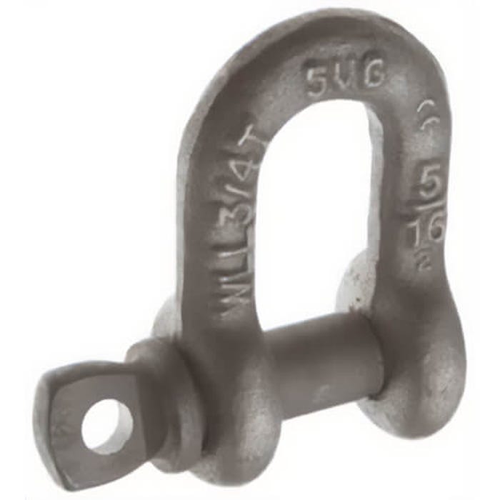 CM® M754G Super Strong Chain Shackle, 10 ton WLL, 1 in