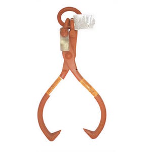 CM® 40558 Dixie Industries Timber Lifting Tong Alloy, 1-1/2 in Material, 36 in Opening, 16 in Close, 1 in Ring