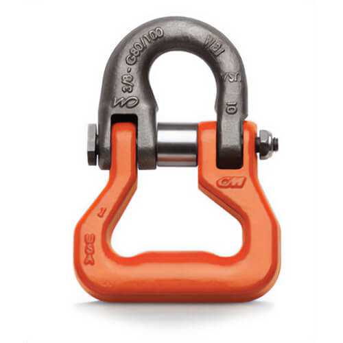 CM® 867035-4 Weblok® Assembly, Synthetic to Attachment, Herc-Alloy® 800, Double Retention, 40,000 lb Working Load Limit, 1 in