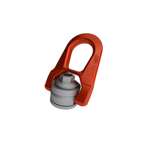 Codipro FE.DSR U 516 UP Female Double Swivel Lifting Ring, 5/16 in-18 UNC, 5 ft-lb, 45 mm Standard, 1,200 lb Working Load Limit