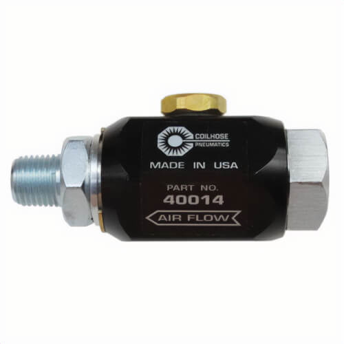 Coilhose® 40014 In-Line Lubricator, for use with Intermittent and Pulse Operated Tools, 1/4 in Port, 150 psi Pressure