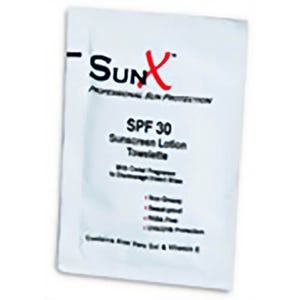 Coretex Products 71440 Sunscreen Towelettes, Spf 30