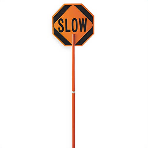 Cortina® 03-822P Traffic Control Paddle Sign