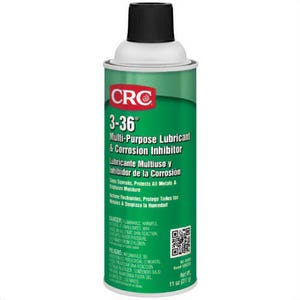 CRC® 03005 3-36® Flammable Multi-Purpose Non-Drying Lubricant and Corrosion Inhibitor, 16 oz Aerosol Can, Liquid Form, Blue/Clear/Green