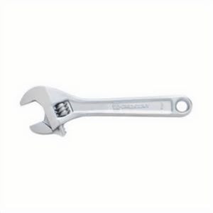 Crescent® AC212VS Adjustable Wrench, 1-1/2 in, Polished Chrome, 12 in OAL, Heat Treated Alloy Steel Body, Heat Treated Alloy Steel