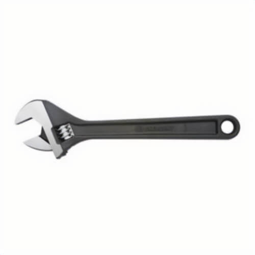 Crescent® AT212BK Adjustable Wrench, 1-1/2 in, Black Oxide, 12 in OAL, Heat Treated Alloy Steel Body, Heat Treated Alloy Steel