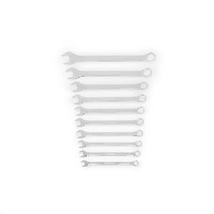 Crescent® CCWS3-05 Combination Wrench Set, 10 pc, 8 to 19 mm, Full Polish Chrome