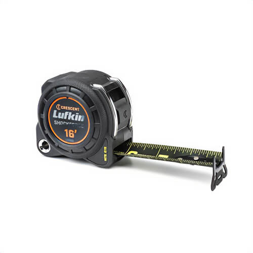 Lufkin® L1116B-02 Shockforce Nite Eye G1 Tape Measure, 16 ft L Blade x 1 3/16 in W Blade