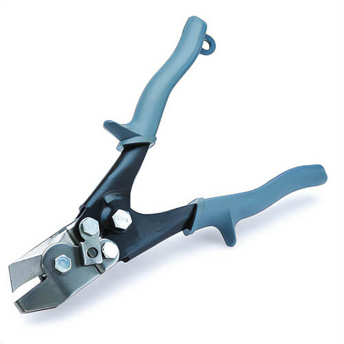 Wiss® WHN1N Hand Notcher, Cutting Capacity: 18 ga Mild Steel, 13/16 in Jaw Length, Forged Steel Jaw, 8-3/4 in OAL, 30° Notch Angle