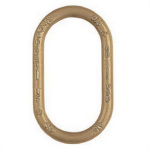 Crosby® A-342W Master Link, Oblong / Oval, Grades 80 & 100 Alloy Steel, Various Trade Sizes and Working Load Limits