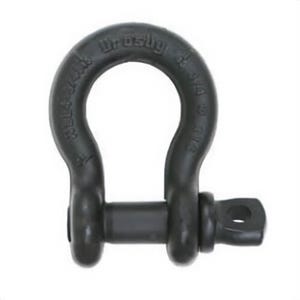 Crosby® 1018760 S-209 Theatrical Shackle, 3.25 ton Load, 5/8 in, 3/4 in Screw Pin, Powder Coated