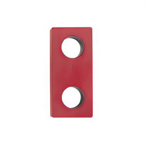 Crosby® 1020851 S-256 Link Plate, 50 ton WLL, (2) 2.38 in dia Holes, for use with S-252 and S-253 Sling Saver® Shackles