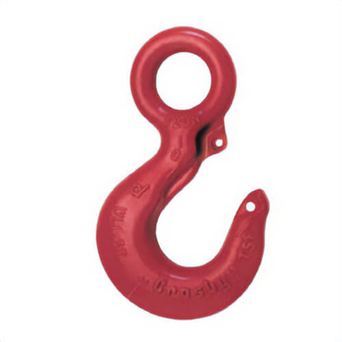 Crosby® 1023323 S-320C Eye Hook, 30 ton Load, Eyelet Attachment, Carbon Steel