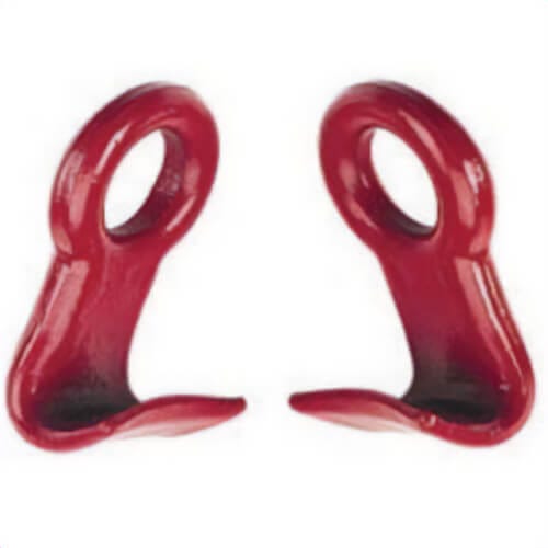 Crosby® 1028248 S-377 Barrel Hook, 1 ton Load, Eyelet Attachment, Forged Carbon Steel