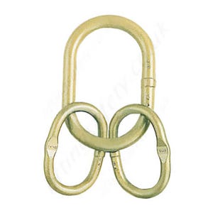 Crosby® 1256865 A-1346 Welded Master Link Assembly, 13 mm