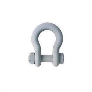 Crosby® 1260577 G-2130CT Cold-Tuff® Shackle, 6.5 ton Load, 7/8 in, 1 in dia Bolt Pin, Zinc Primer