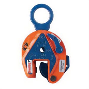 Crosby® 2701674 IP10 Straight Vertical Lifting Clamp, 0.5 ton Load, 5/8 in Jaw, 4.53 in OAW, Welded Alloy Steel