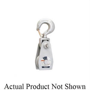 Western® 702405 Steel Shell Snatch Block, Series: G-390-B, Manila Rope Cable, 1 to 1-1/8 in Maximum Cable, 4 ton