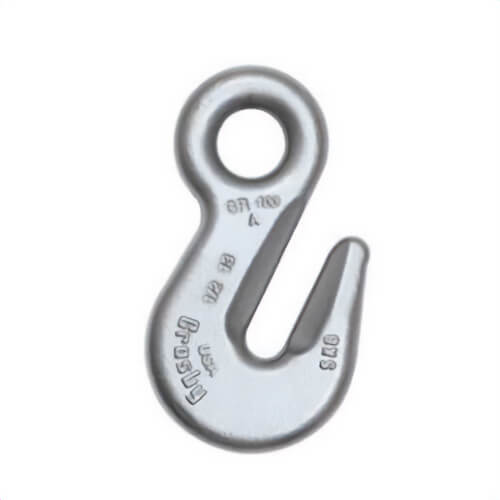 Crosby® 1026169 A-1328 Grab Hook, 2.6 ton, Grade 100, Eyelet Attachment, 1/4 to 5/16 in, for use with: Grade 100/80 Chains