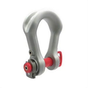 Crosby® 1021509 Easy-Loc® G-2160E Wide Body Shackle, 125 ton WLL, 6.8 in Effective Body dia, 3.15 in Bolt Pin, Dimetcoted