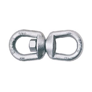 Crosby® 1016073 G-402 Regular Swivel, 3600 lb Load, 1/2 in Trade, Forged Steel, 1.31 in, 2 in x 1-1/2 in Eye