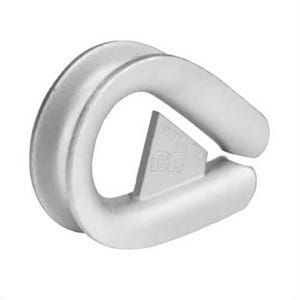 Crosby® 1036862 G-414SL Extra Heavy Duty Thimble, 1-1/2 in Wire Rope dia, Hot Dipped Galvanized, for use with: Wire Rope