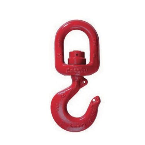 Crosby® 1028636 L-3322B Swivel Hook with Bearing and Latch, 7 ton Load, Swivel Attachment