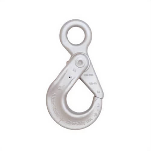 Crosby® 1022923 Shur-Loc® S-1316 Eye Hook with Positive Locking Latch, 3/8 in Trade, 8800 lb Load, 100 Grade, Eyelet Attachment