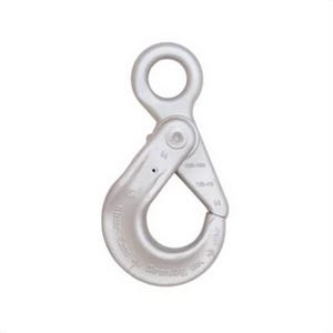 Crosby® 1022932 Shur-Loc® S-1316 Eye Hook with Positive Locking Latch, 1/2 in Trade, 15000 lb Load, 100 Grade, Eyelet Attachment