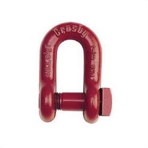 Western® 1018767 Trawling Shackle, Series: S-2131, 6.5 ton, 7/8 in, 25.4 in Pin dia, Bolt Pin, 2.81 in Inner Length