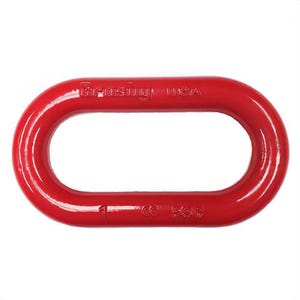 Crosby® 1014100 S-340 Weldless End Link, 1/2 in Trade, 6500 lb Load, Forged Carbon Steel