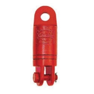 Crosby® 297645 S-4 Eye/Jaw Swivel with Tapered Roller Thrust Bearing, 10 ton Load, 7/8 in Trade, 4-1/2 in Eye