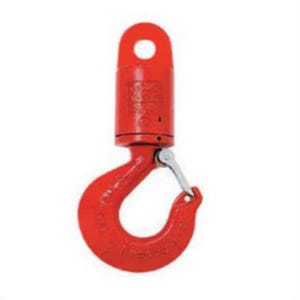 Crosby® 298261 S-6 Eye/Hook Swivel with Tapered Roller Thrust Bearing, 35 ton, 6-1/2 in Eye Width, 2.31 in Eye ID