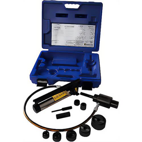 Current Tools 152PM Hydraulic Knock Out Set, 1/2 in to 2 in
