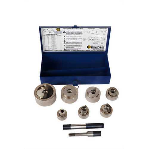 Current Tools 160SS Knockout Set for SS, 1/2 in to 2 in