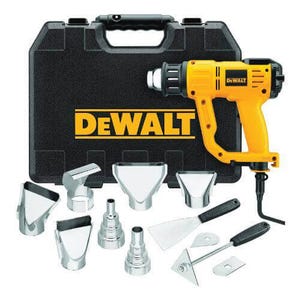 DeWALT® D26960K Heavy Duty Heat Gun Kit, 120 VAC