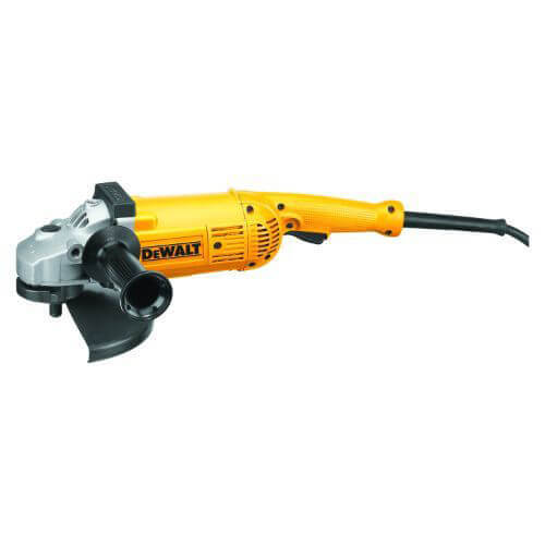 DeWALT® D28499X Corded Electric Angle Grinder, 9 in dia Wheel, 5/8-11 UNC Arbor/Shank, 110 V, Yellow, Toggle Switch