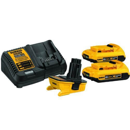 DeWALT® 20V MAX* Matrix™ DCA2203C Slide, 2 Ah Li-Ion Battery, Use with DeWALT® 18 V MAX Tools, DCB201 and DCB203 Compact Batteries