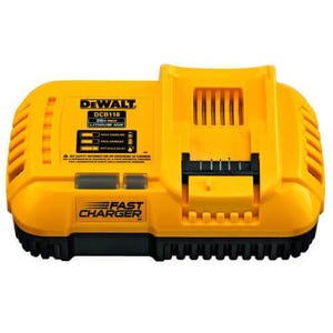 DeWALT® 20V MAX* FlexVolt™ DCB118 Fan Cooled Fast Charger, for use with 20V MAX* and 60V MAX* Batteries, Li-Ion Battery