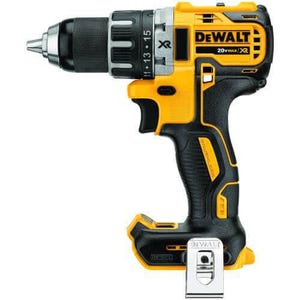 DeWALT® 20V MAX* MATRIX™ DCD791B XR® Compact Lightweight Cordless Drill/Driver, 1/2 in Chuck, 20 VDC, 0 to 550/0 to 2000 rpm No-Load, 6-7/8 in OAL