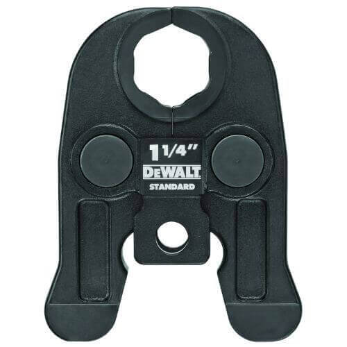 DeWALT® DCE200114 Replacement Standard Press Jaw, Hot Dipped Galvanized, 3/4 in Jaw Capacity, 1-1/4 in Pipe Capacity