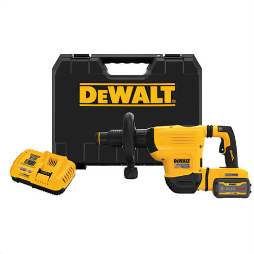 DeWALT® DCH832X1 Chipping Hammer Kit, 7 Speed Setting