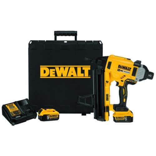 DEWALT 20V MAX XR Lithium-Ion 16-Gauge Cordless Angled Finish Nailer Kit  and 18-Gauge Brad Nailer DCN660D1w/DCN680B - The Home Depot