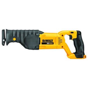 DeWALT® DCS380B Cordless Compact Reciprocating Saw, 1-1/8 in L Stroke, 0 to 3000 spm, Flush Cut, 20 VDC, 18 in OAL, Orbital Stroke